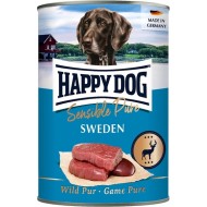 Happy Dog Sensible Pure Sweden - kонсервированный корм для собак с мясом дичи