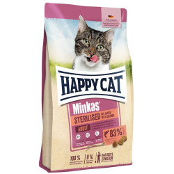 Happy Cat Minkas Sterilised Lachs - сухой корм для стерилизованных кошек с лососем