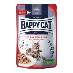 Happy Cat Meat in Sauce - Culinary Voralpen-Rind - konserveeritud toit kassidele veiselihaga