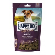 Happy Dog Soft Snack Mini Iirimaa maiuspala väikest tõugu koertele lõhe ja küülikuga