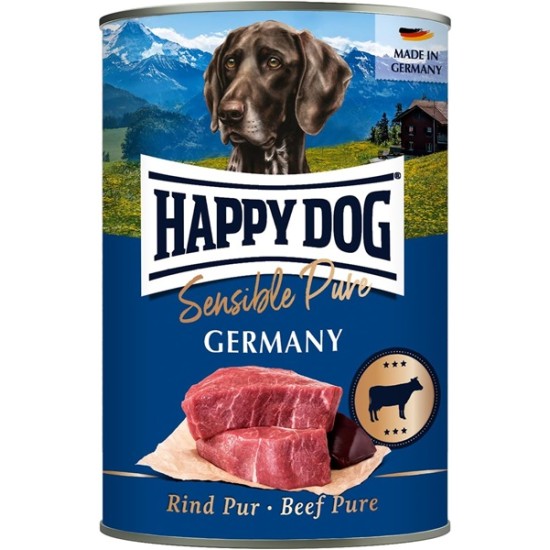 Happy Dog Sensible Pure Germany - консервы для собак с говядиной