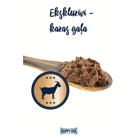 Happy Dog Sensible Pure Sardinia - Консервированный корм для собак с козьим мясом