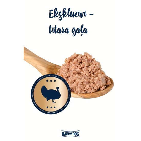 Happy Dog Sensible Pure Texas - Консервированный корм для собак с мясом индейки