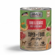 MAC's Dog Rind & Gemüse - консервы для собак с говядиной и овощами
