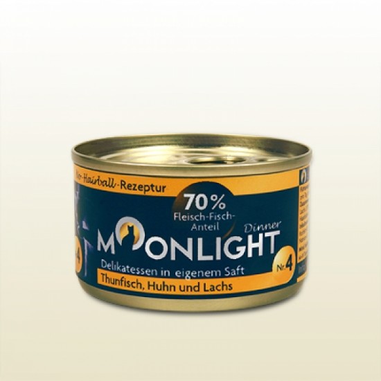 Moonlight Dinner nr. 4 Thunfisch / Huhn / Lachs