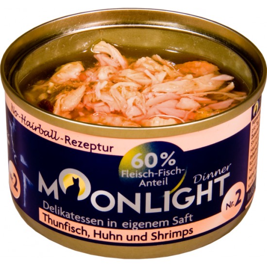 Moonlight Dinner Nr. 2 Thunfisch / Huhn / Shrimps