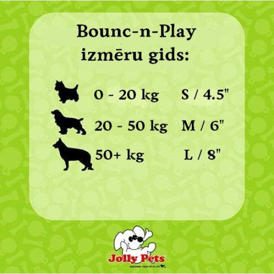 Koerte mänguasi - Jolly Pets Bounce-n-Play (M/6")