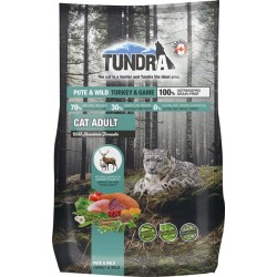 Tundra Cat Pute & Wild - kuiv kassitoit kalkuni ja ulukilihaga
